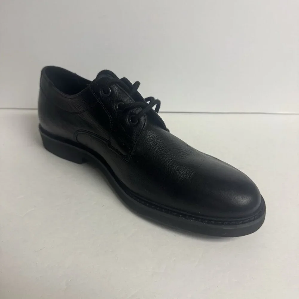 Hush Puppies Mens Detroit PT Oxford Black Size 10.5 M